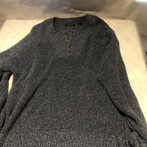 Red‎ Head Mens Sweater Size XXl Big And Tall Blue Heavy Quarter Button Up Chest